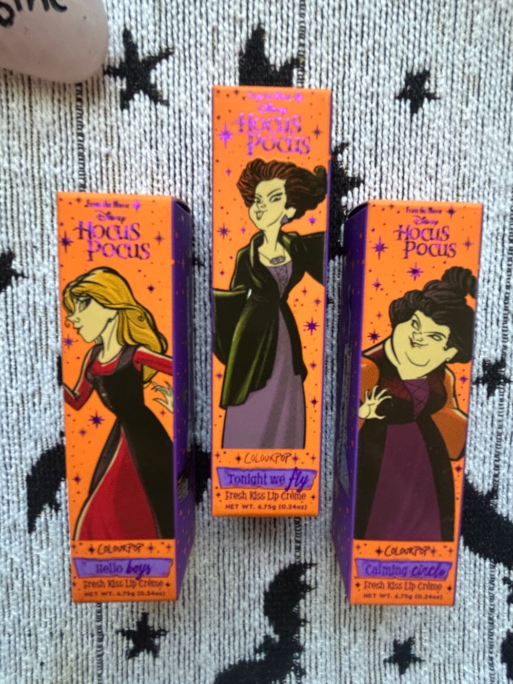 Colourpop : Hocus Pocus french kiss lip crème set of 3